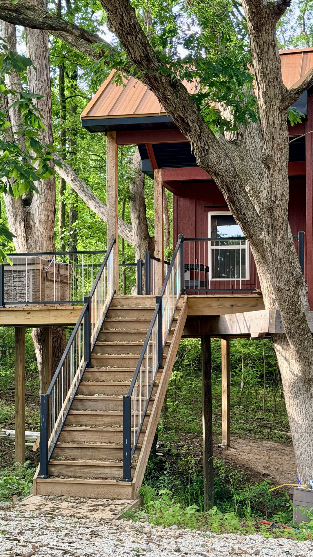 Wooded property at Woodland Lofts